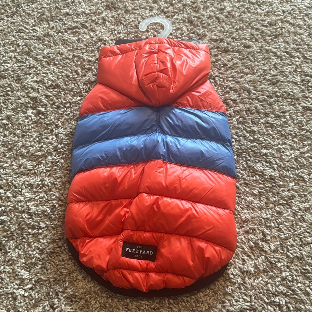 NWT FuzzYard Dog Puffer Jacket